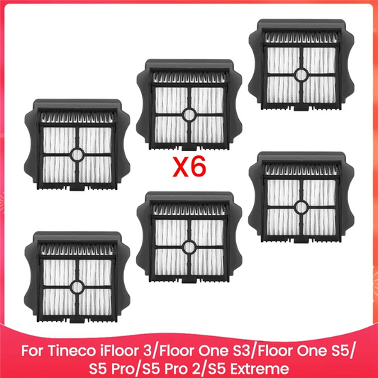 B06B-HEPA Filters For Tineco Ifloor 3/Floor One S3/Floor One S5/S5 Pro/S5 Pro 2/S5 Extreme Accessories Parts