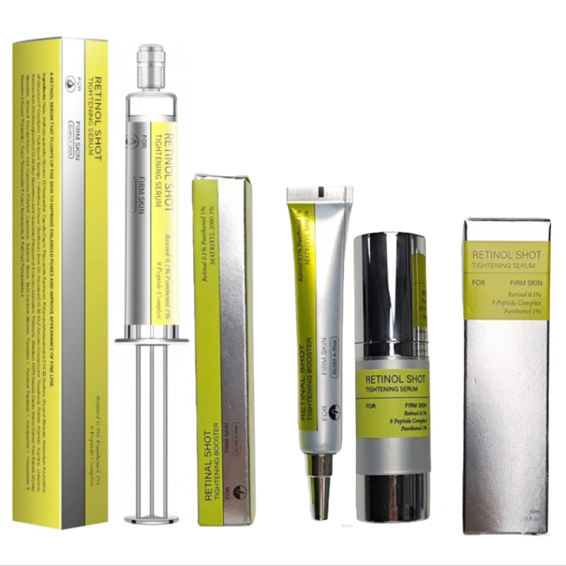 Korean Retinol Shot Eye Tightening Moisturizing Booster Cream,Facial Moisturizing Serum,,Reduce Wrinkles & Fine Lines,Anti-Aging