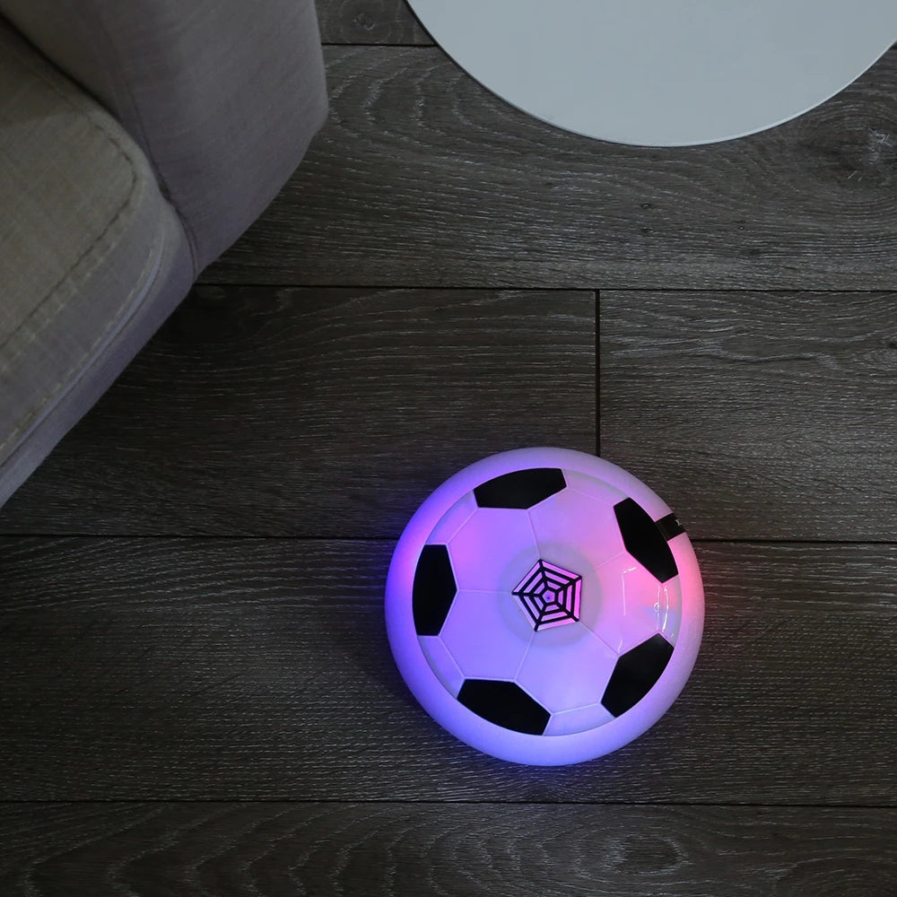 18cm Suspended Football With Led Light Hovering Electric Flashing Indoor Educational Mini Sports Ball Gifts Toys for children