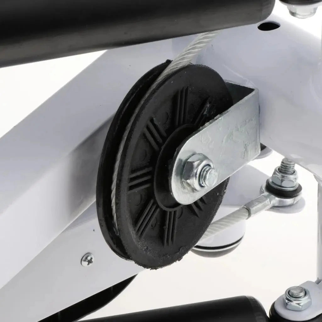 Portable Climber Stepper Mini Hydraulic Rope Drawing Stair Stepper with Resistance Bands Household Aerobic Fitness Equipment