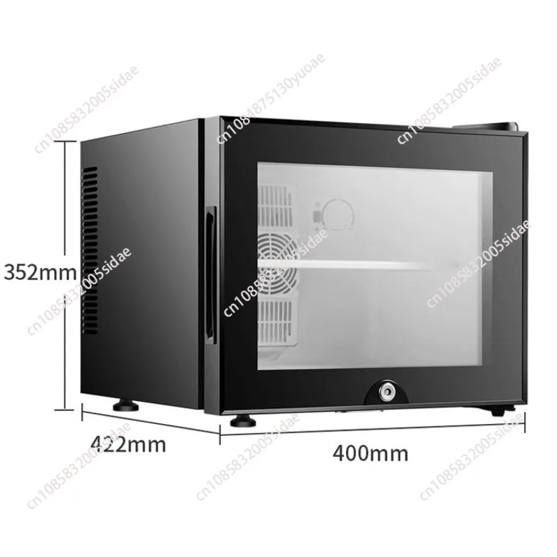 20L Mini Refrigerador Electric Office Fridge Refrigerator 12v Hotel Bedroom Mini Fridge Compact Refrigerators Cooler GBC-20CF