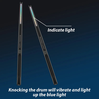 Electronic Drumsticks Air Drum Stick with 2 Foot Pedals 16D Speaker DSP Level Sound Card Low Delay Electric Rhythm Drum Sticks