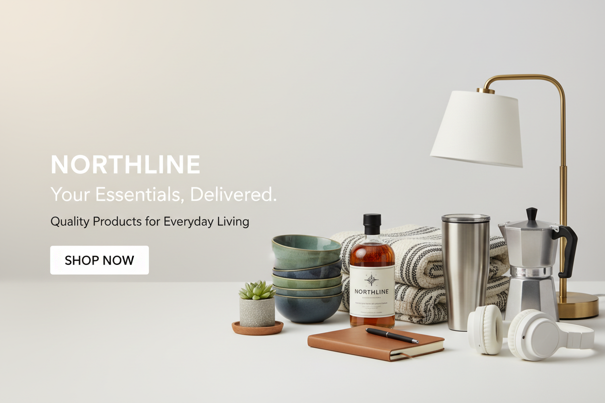 i sell random important stuff and my website is called Northline